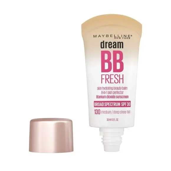 Maybelline Dream Fresh Skin Hydrating BB Cream, 8-in-1 Skin Perfecting Shade Med - Picture 9 of 11